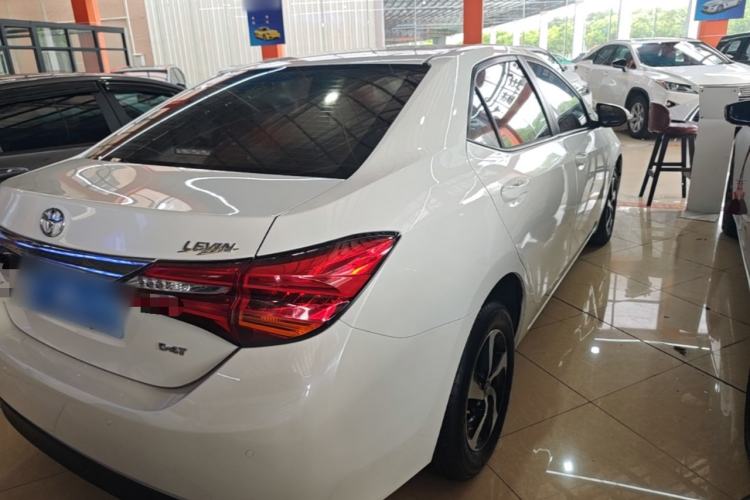 Used Toyota Levin 2017 Revised Version 185T CVT Elite Edition China VI Standard Rear Right 45 Deg