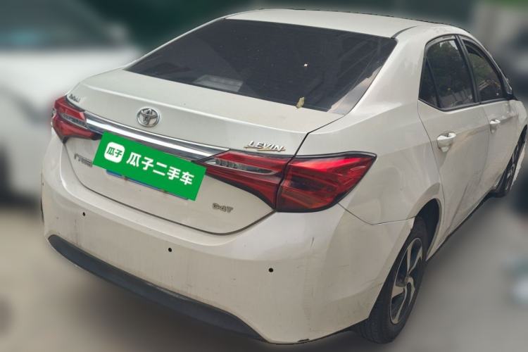 Used Toyota Levin 2017 Revised 185T CVT Elite Edition China V Standard Rear Right 45 Deg
