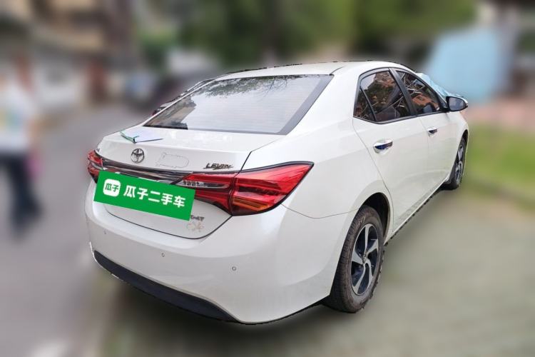 Used Toyota Levin 2017 Revised 185T CVT Elite Edition China V Standard Rear Right 45 Deg