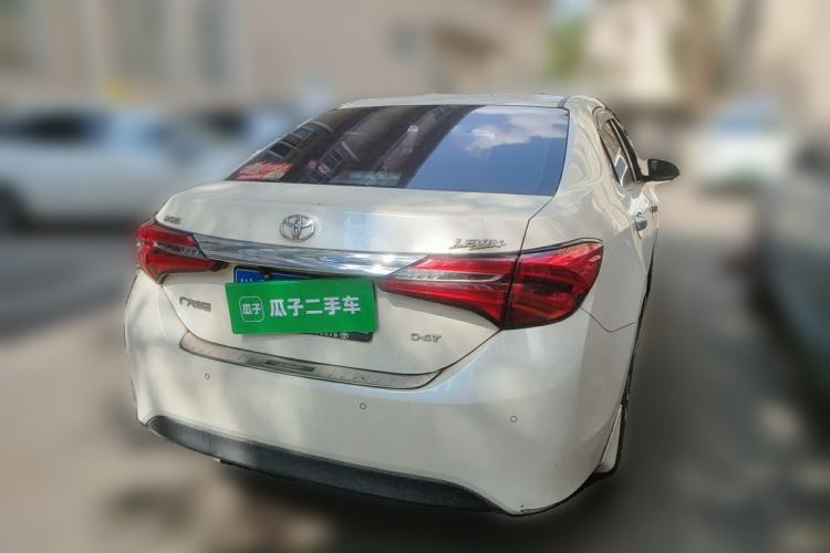Used Toyota Levin 2017 Revised 185T CVT Elite Edition China V Standard Rear Right 45 Deg