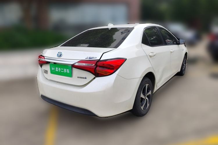 Used Toyota Levin 2017 Revised Dual-Engine 1.8H GS E-CVT Elite Sunroof Version China V Standard Rear Right 45 Deg