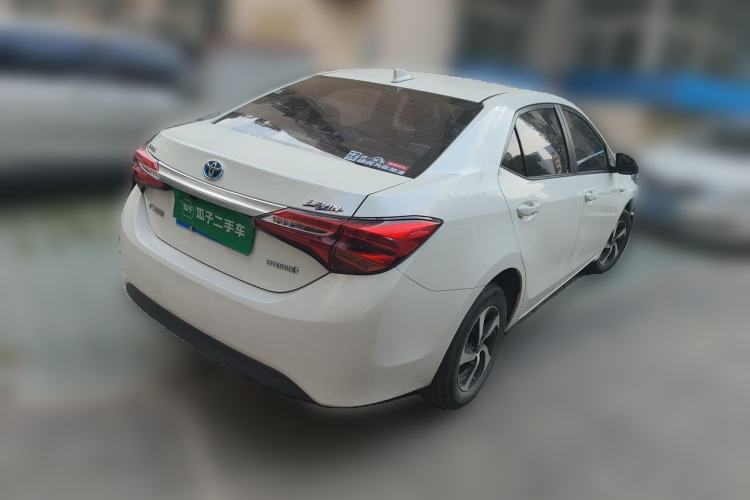 Used Toyota Levin 2017 Revised Dual-Engine 1.8H GS E-CVT Elite Sunroof Version China V Standard Rear Right 45 Deg