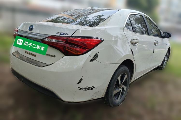 Used Toyota Levin 2017 Revised Dual-Engine 1.8H GS E-CVT Elite Sunroof Version China V Standard Rear Right 45 Deg