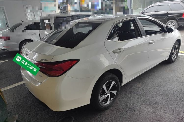 Used Toyota Levin 2017 Revised 185T CVT Elite Edition China V Standard Rear Right 45 Deg