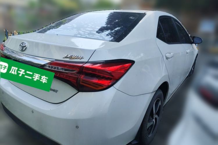 Used Toyota Levin 2017 Revised 185T CVT Elite Edition China V Standard Rear Right 45 Deg