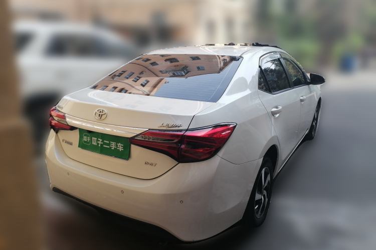 Used Toyota Levin 2017 Revised 185T CVT Elite Edition China V Standard Rear Right 45 Deg