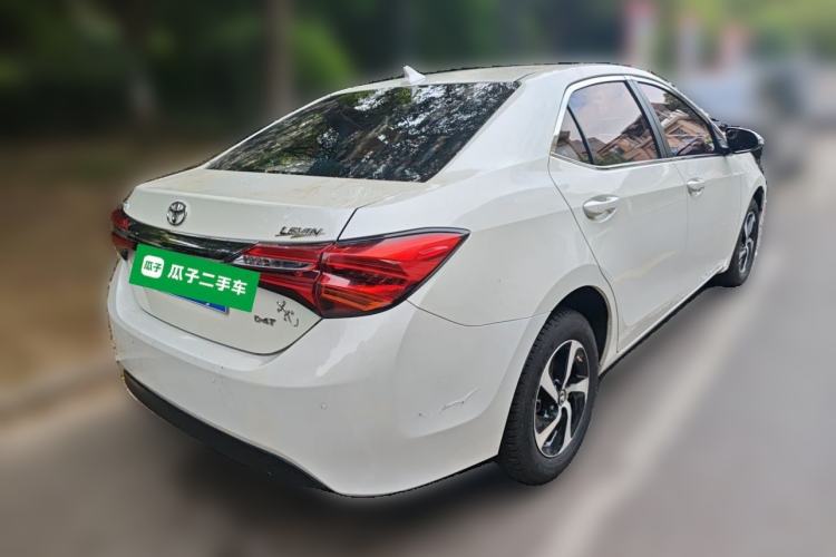 Used Toyota Levin 2017 Revised 185T CVT Elite Edition China V Standard Rear Right 45 Deg