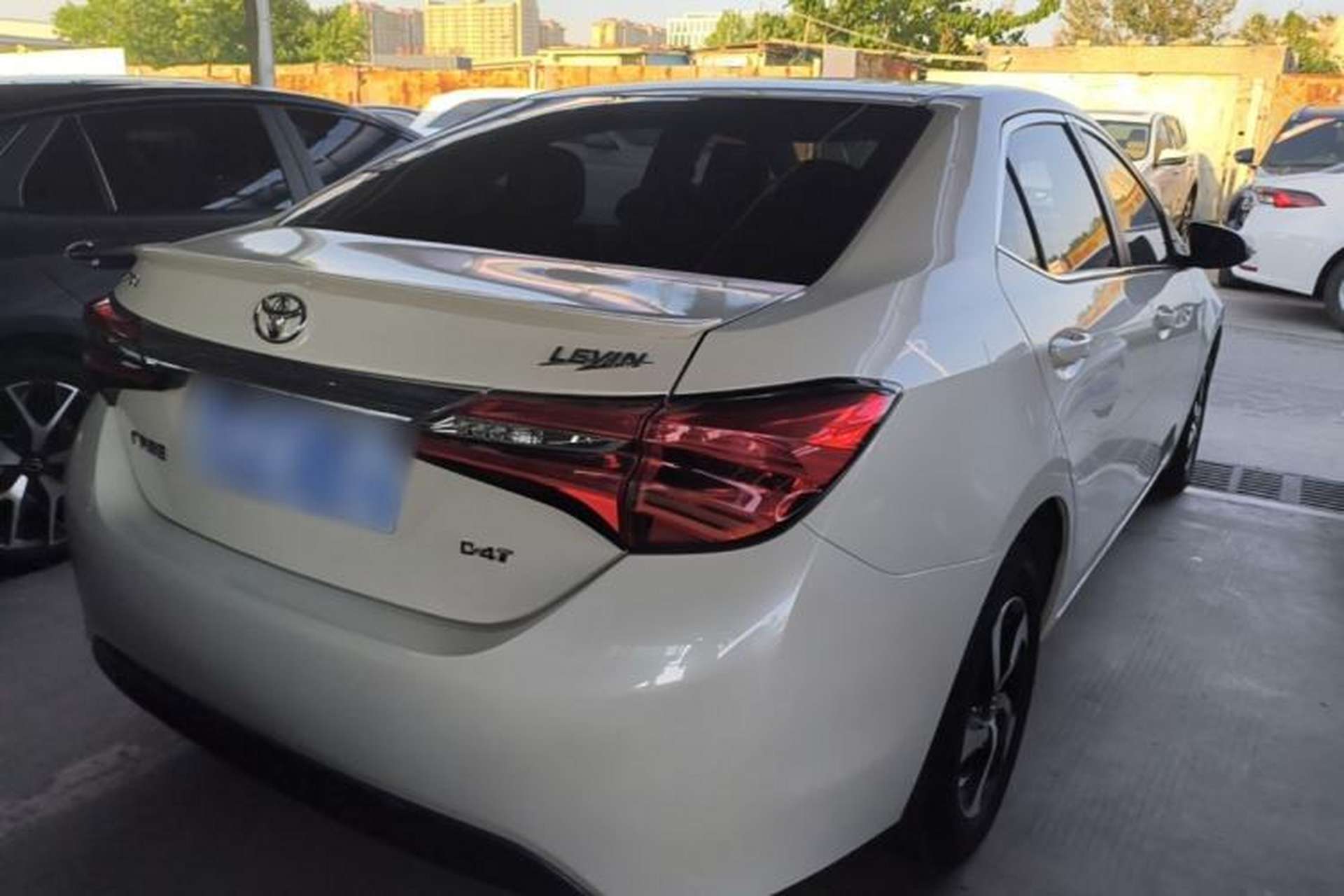Used Toyota Levin 2017 Revised 185T CVT Elite Edition China V Standard Rear Right 45 Deg