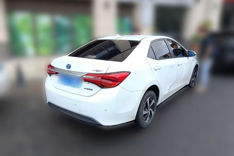 Used Toyota Levin 2017 Revised Dual-Engine 1.8H GS E-CVT Elite Sunroof Version China V Standard Rear Right 45 Deg