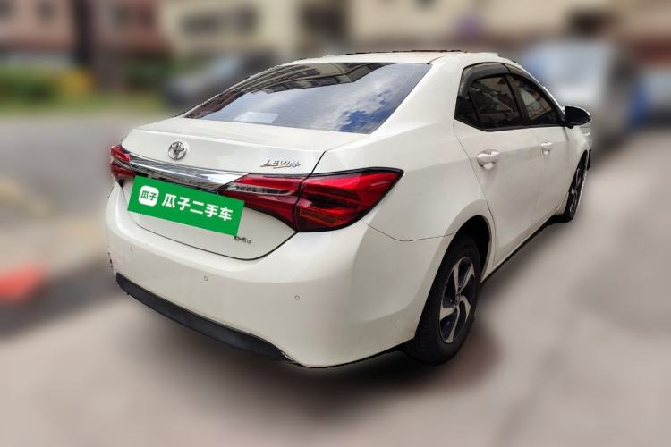 Used Toyota Levin 2017 Revised 185T CVT Elite Edition China V Standard Rear Right 45 Deg