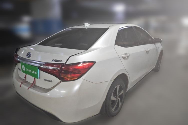 Used Toyota Levin 2017 Revised Dual-Engine 1.8H GS E-CVT Elite Sunroof Version China V Standard Rear Right 45 Deg