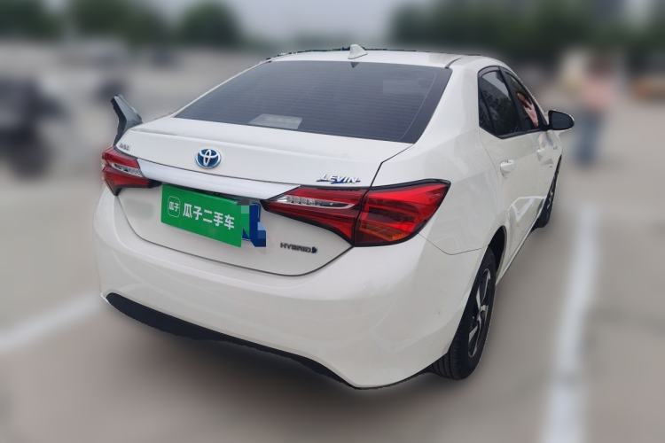 Used Toyota Levin 2017 Revised Dual-Engine 1.8H GS E-CVT Elite Sunroof Version China V Standard Rear Right 45 Deg