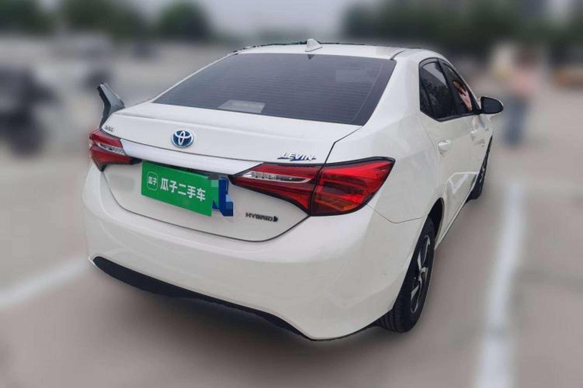 Used Toyota Levin 2017 Revised Dual-Engine 1.8H GS E-CVT Elite Sunroof Version China V Standard Rear Right 45 Deg