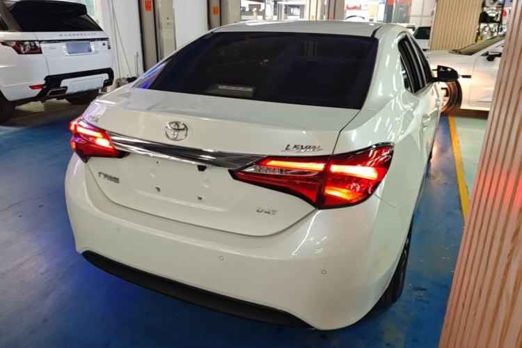 Used Toyota Levin 2017 Revised 185T CVT Elite Edition China V Standard Rear Right 45 Deg