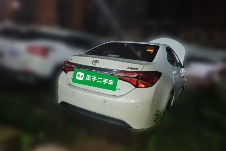 Used Toyota Levin 2017 Revised 185T CVT Elite Edition China V Standard Rear Right 45 Deg