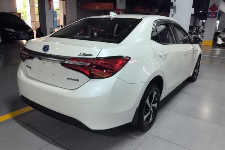 Used Toyota Levin 2017 Revised Dual-Engine 1.8H GS E-CVT Elite Sunroof Version China V Standard Rear Right 45 Deg
