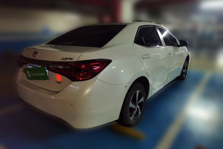 Used Toyota Levin 2017 Revised 185T CVT Elite Edition China V Standard Rear Right 45 Deg
