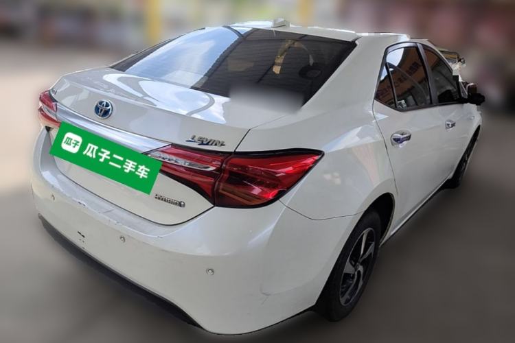 Used Toyota Levin 2017 Revised Dual-Engine 1.8H GS E-CVT Elite Sunroof Version China V Standard Rear Right 45 Deg