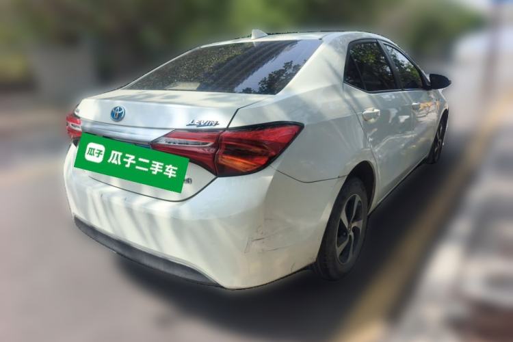 Used Toyota Levin 2017 Revised Dual-Engine 1.8H GS E-CVT Elite Sunroof Version China V Standard Rear Right 45 Deg