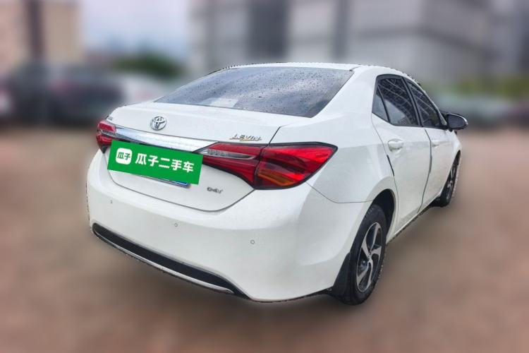 Used Toyota Levin 2017 Revised 185T CVT Elite Edition China V Standard Rear Right 45 Deg