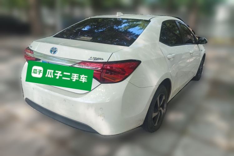 Used Toyota Levin 2017 Revised Dual-Engine 1.8H GS E-CVT Elite Sunroof Version China V Standard Rear Right 45 Deg