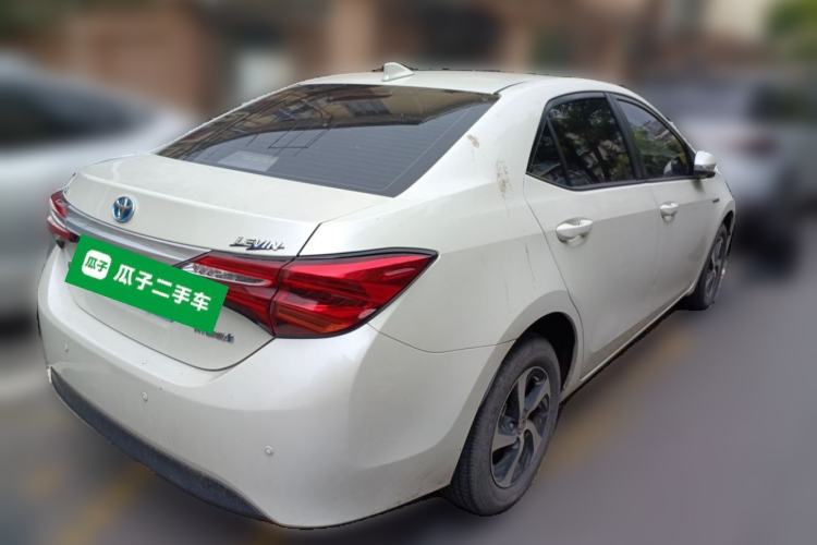 Used Toyota Levin 2017 Revised Dual-Engine 1.8H GS E-CVT Elite Sunroof Version China V Standard Rear Right 45 Deg