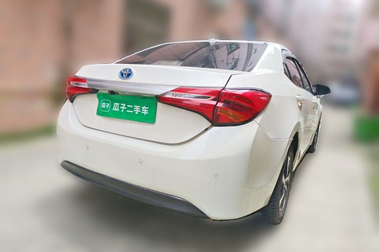 Used Toyota Levin 2017 Revised Dual-Engine 1.8H GS E-CVT Elite Sunroof Version China V Standard Rear Right 45 Deg