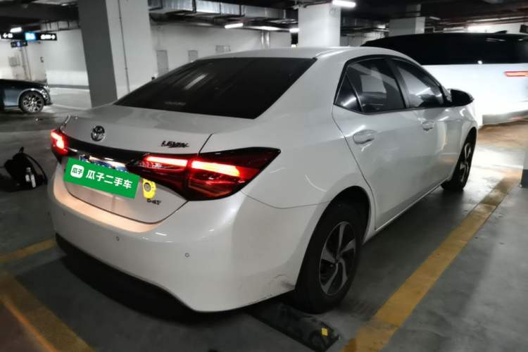 Used Toyota Levin 2017 Revised Version 185T CVT Elite Edition China VI Standard Rear Right 45 Deg