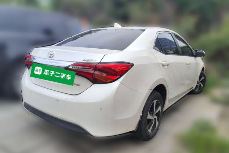 Used Toyota Levin 2017 Revised 185T CVT Elite Edition China V Standard Rear Right 45 Deg