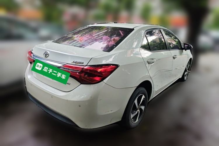 Used Toyota Levin 2017 Revised 185T CVT Elite Edition China V Standard Rear Right 45 Deg