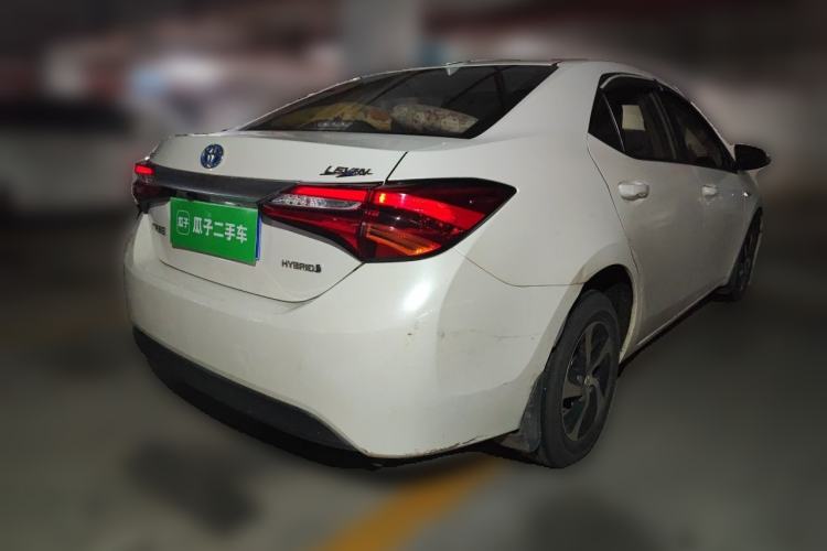 Used Toyota Levin 2017 Revised Dual-Engine 1.8H GS E-CVT Elite Sunroof Version China V Standard Rear Right 45 Deg