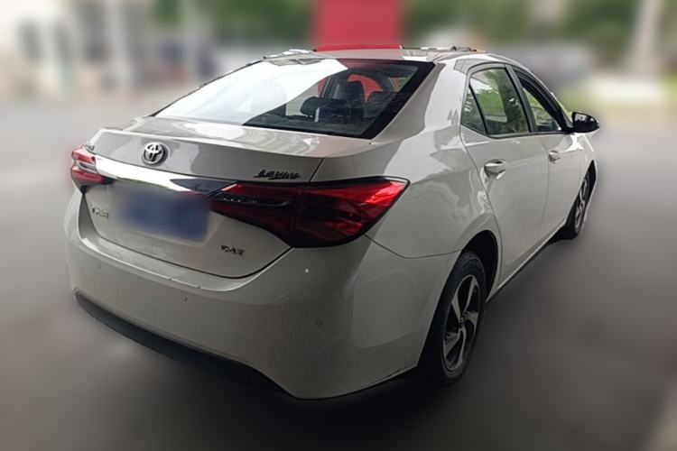 Used Toyota Levin 2017 Revised 185T CVT Elite Edition China V Standard Rear Right 45 Deg