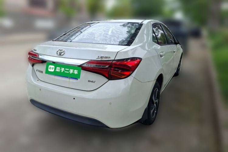 Used Toyota Levin 2017 Revised 185T CVT Elite Edition China V Standard Rear Right 45 Deg