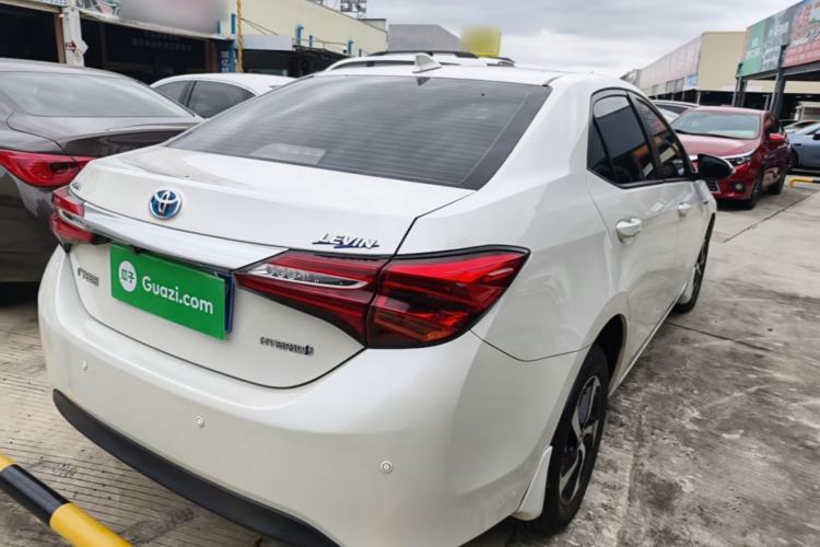 Used Toyota Levin 2017 Revised Dual-Engine 1.8H GS E-CVT Elite Sunroof Version China V Standard Rear Right 45 Deg