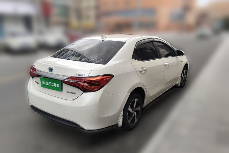 Used Toyota Levin 2017 Revised Dual-Engine 1.8H GS E-CVT Elite Sunroof Version China V Standard Rear Right 45 Deg
