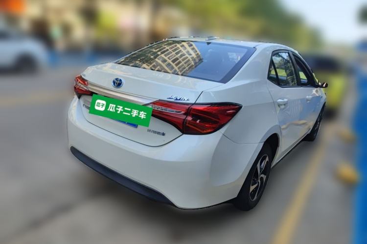 Used Toyota Levin 2017 Revised Dual-Engine 1.8H GS E-CVT Elite Sunroof Version China V Standard Rear Right 45 Deg