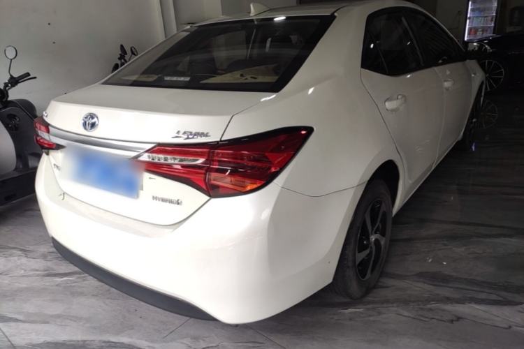 Used Toyota Levin 2017 Revised Dual-Engine 1.8H GS E-CVT Elite Sunroof Version China V Standard Rear Right 45 Deg