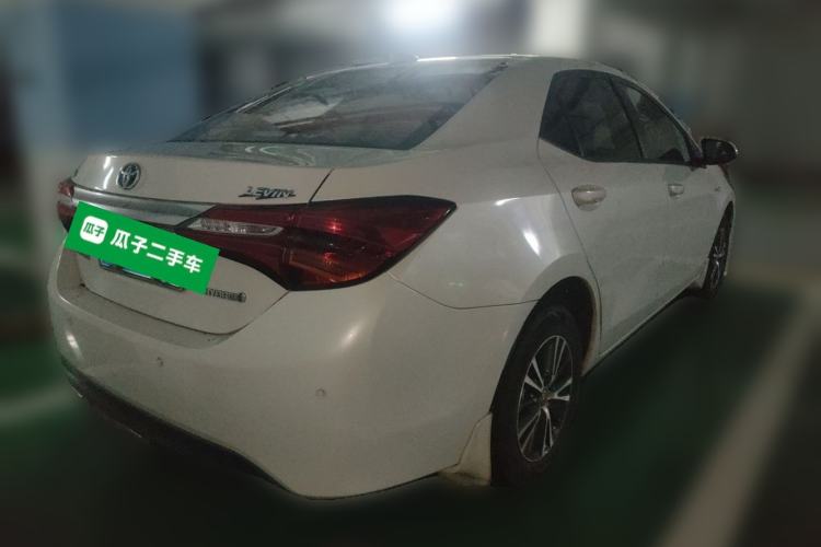Used Toyota Levin 2017 Revised Dual-Engine 1.8H GS E-CVT Elite Sunroof Version China V Standard Rear Right 45 Deg