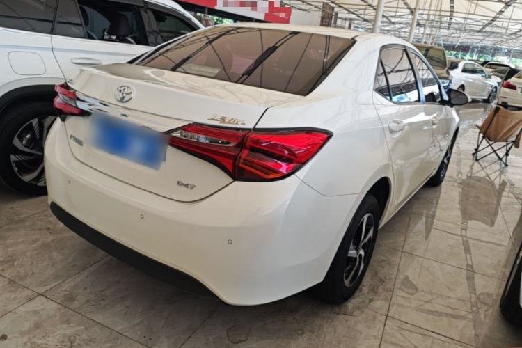 Used Toyota Levin 2017 Revised 185T CVT Elite Edition China V Standard Rear Right 45 Deg