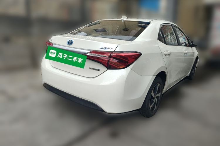 Used Toyota Levin 2017 Revised Dual-Engine 1.8H GS E-CVT Elite Sunroof Version China V Standard Rear Right 45 Deg