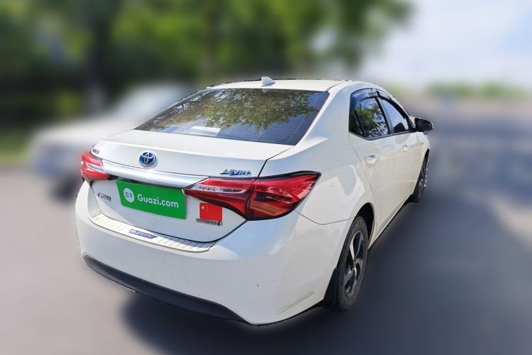 Used Toyota Levin 2017 Revised Dual-Engine 1.8H GS E-CVT Elite Sunroof Version China V Standard Rear Right 45 Deg