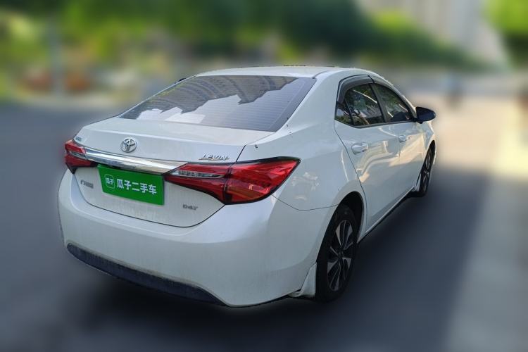 Used Toyota Levin 2017 Revised 185T CVT Leading Edition China V Standard Rear Right 45 Deg