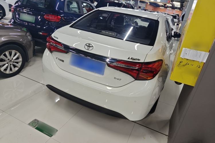 Used Toyota Levin 2017 Revised 185T CVT Elite Edition China V Standard Rear Right 45 Deg