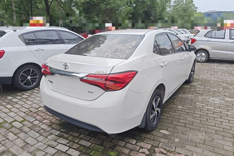 Used Toyota Levin 2017 Revised 185T CVT Elite Edition China V Standard Rear Right 45 Deg