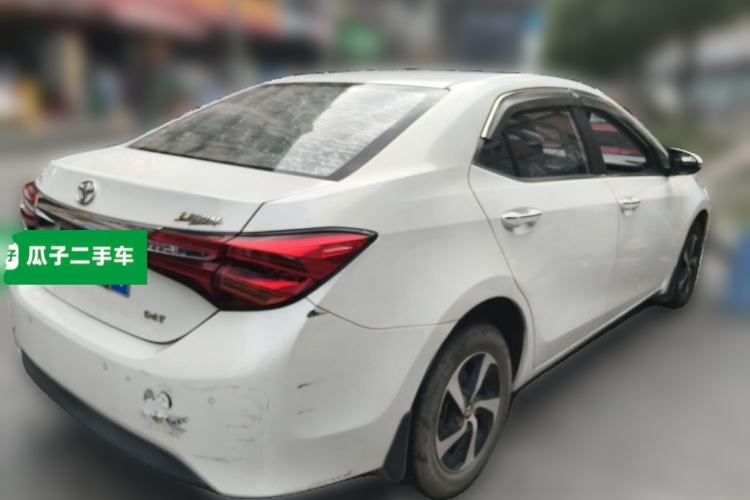 Used Toyota Levin 2017 Revised 185T CVT Elite Edition China V Standard Rear Right 45 Deg