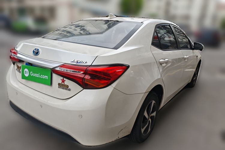 Used Toyota Levin 2017 Revised Dual-Engine 1.8H GS E-CVT Elite Sunroof Version China V Standard Rear Right 45 Deg