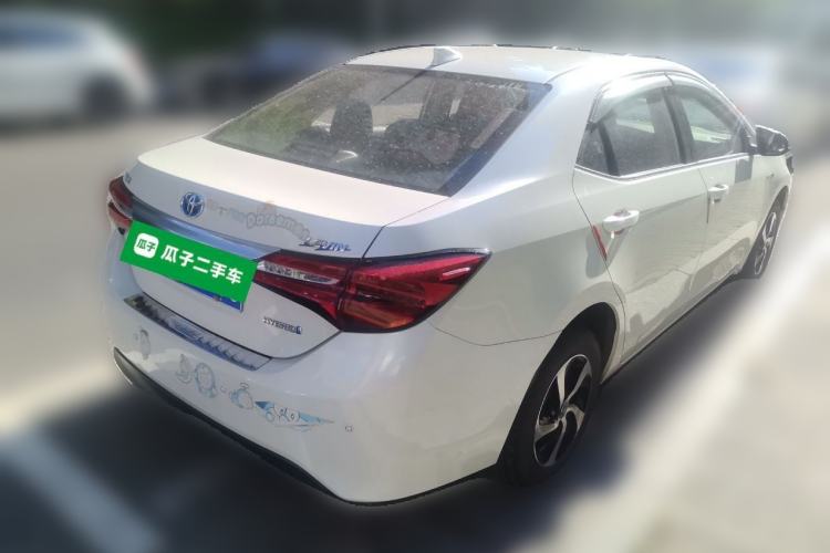 Used Toyota Levin 2017 Revised Dual-Engine 1.8H GS E-CVT Elite Sunroof Version China V Standard Rear Right 45 Deg