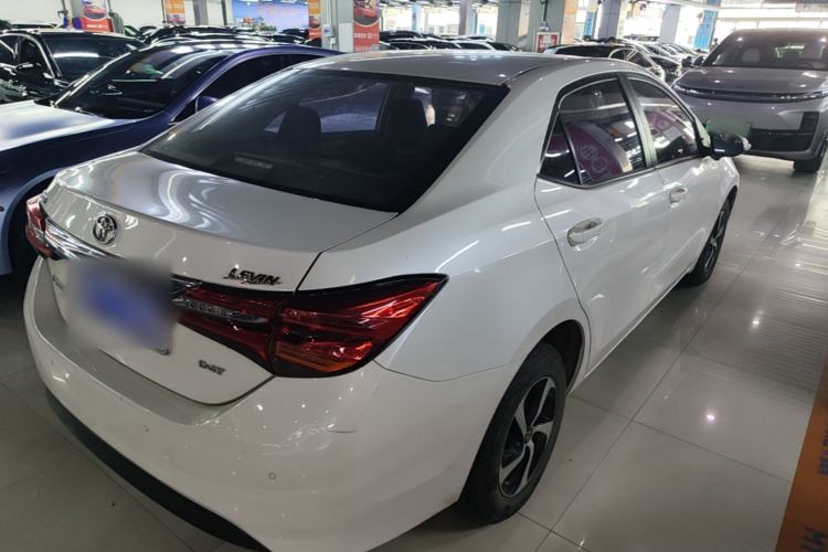 Used Toyota Levin 2017 Revised 185T CVT Elite Edition China V Standard Rear Right 45 Deg