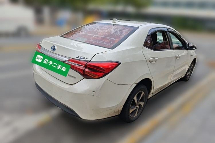 Used Toyota Levin 2017 Revised Dual-Engine 1.8H GS E-CVT Elite Sunroof Version China V Standard Rear Right 45 Deg