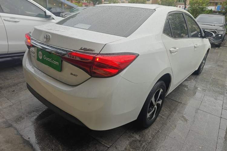 Used Toyota Levin 2017 Revised Version 185T CVT Elite Edition China VI Standard Rear Right 45 Deg